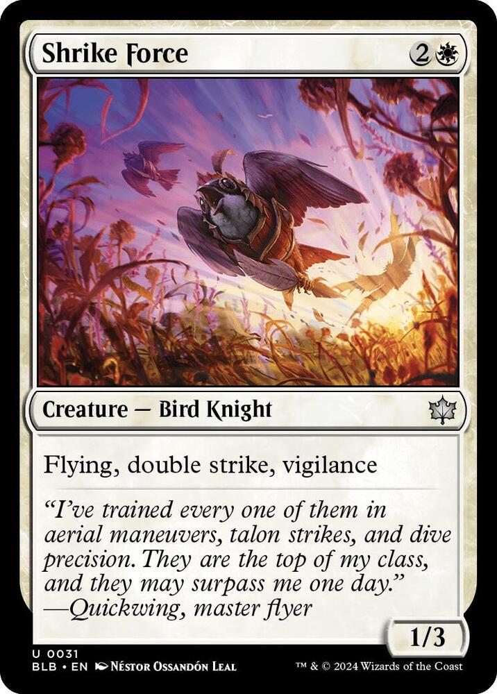 Shrike Force (31) [Bloomburrow]