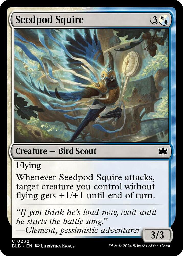 Seedpod Squire (232) [Bloomburrow]