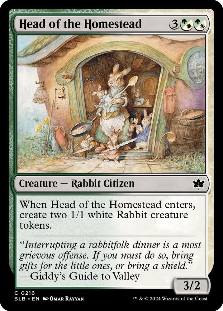 Head of the Homestead (216) [Bloomburrow]