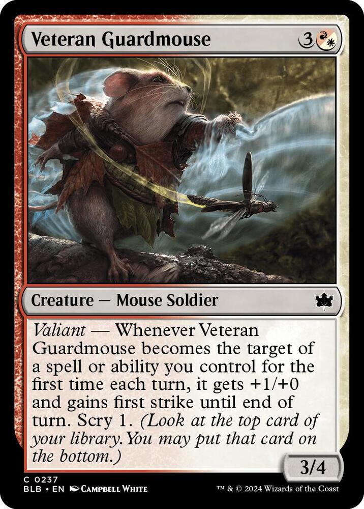 Veteran Guardmouse (237) [Bloomburrow]