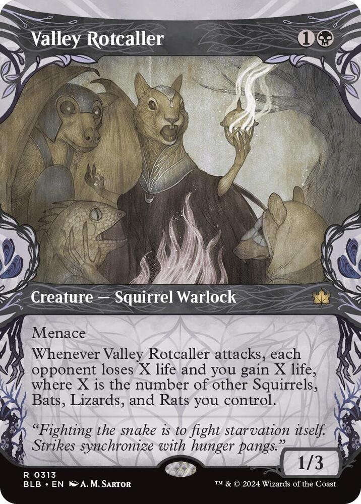 Valley Rotcaller (Showcase) (313) [Bloomburrow]