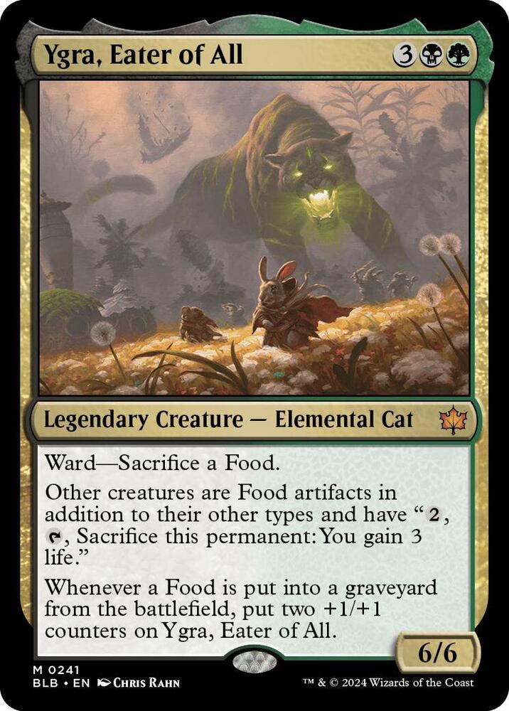 Ygra, Eater of All (241) [Bloomburrow]