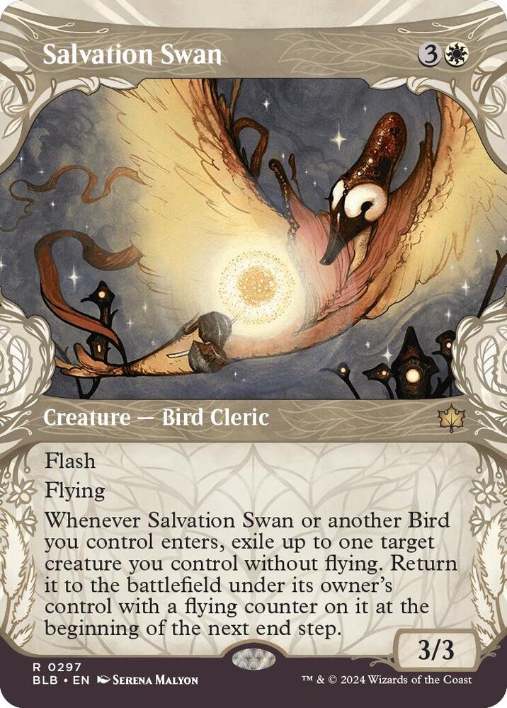 Salvation Swan (Showcase) (297) [Bloomburrow]