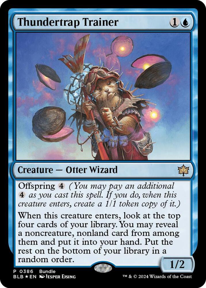 Thundertrap Trainer (BLB Bundle) (386) [Unique and Miscellaneous Promos]