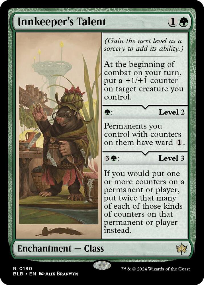Innkeeper's Talent (180) [Bloomburrow]