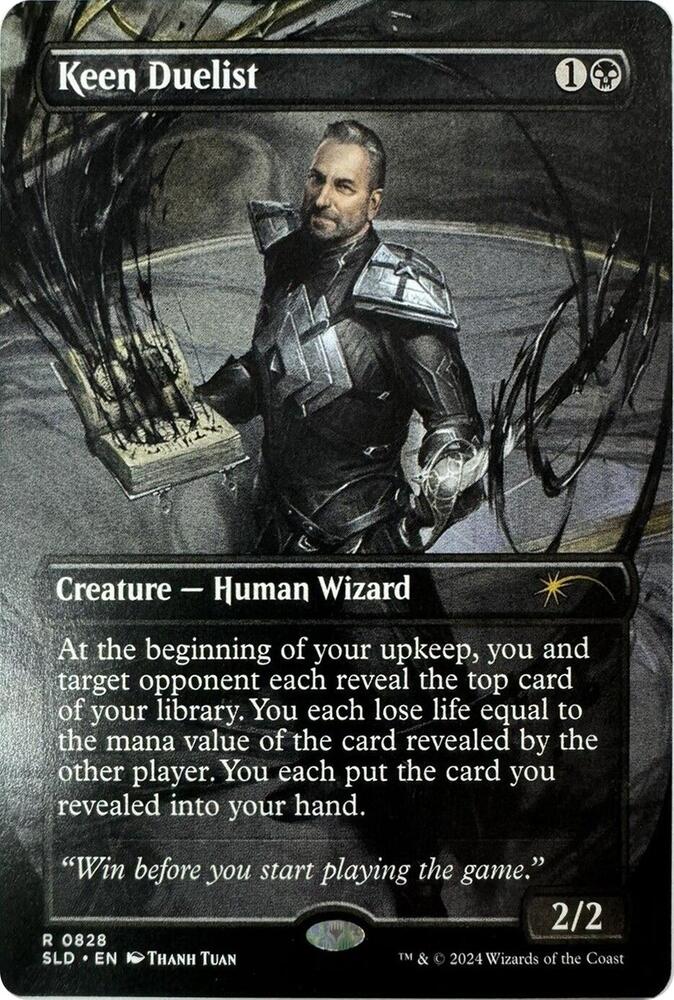 Keen Duelist (828) [Secret Lair Drop]