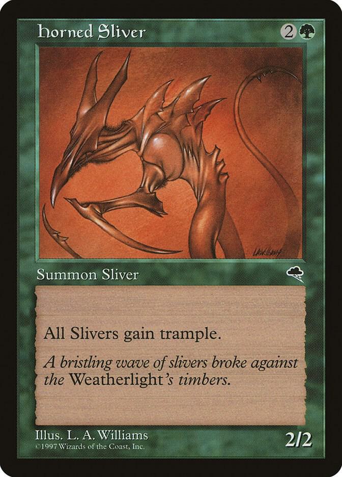 Horned Sliver (234) [Tempest]