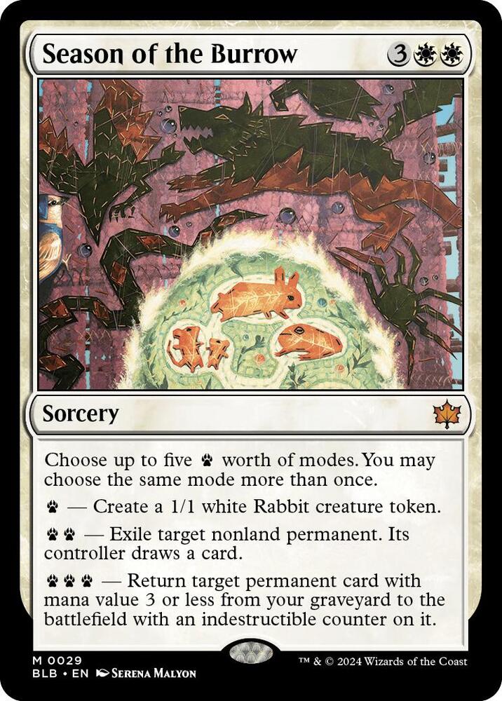 Season of the Burrow (29) [Bloomburrow]