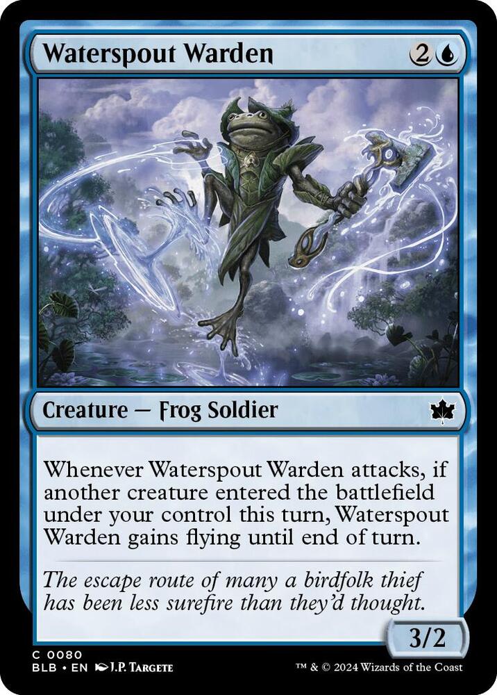 Waterspout Warden (80) [Bloomburrow]