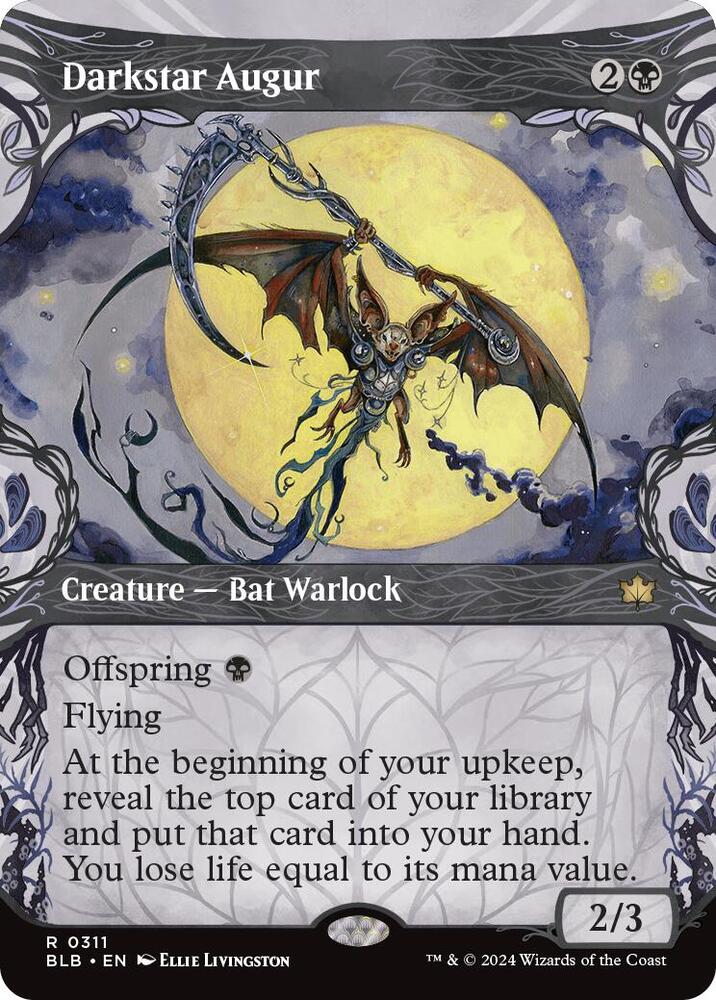 Darkstar Augur (Showcase) (311) [Bloomburrow]