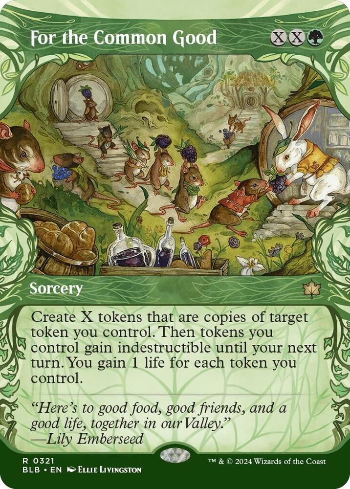 For the Common Good (Showcase) (321) [Bloomburrow]