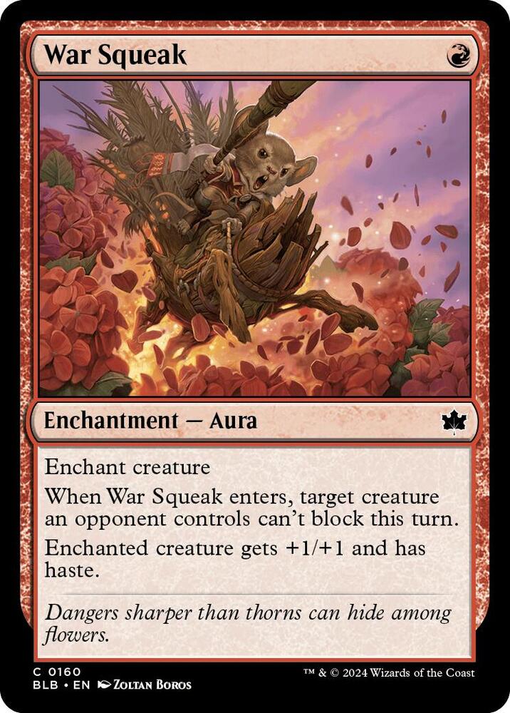 War Squeak (160) [Bloomburrow]
