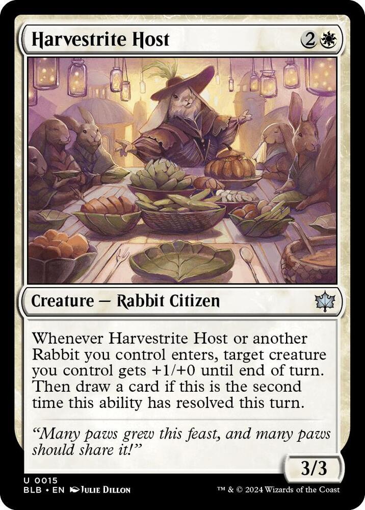 Harvestrite Host (15) [Bloomburrow]
