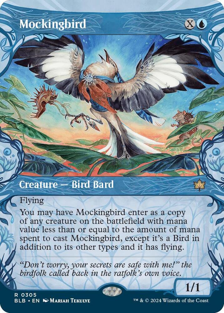 Mockingbird (Showcase) (305) [Bloomburrow]