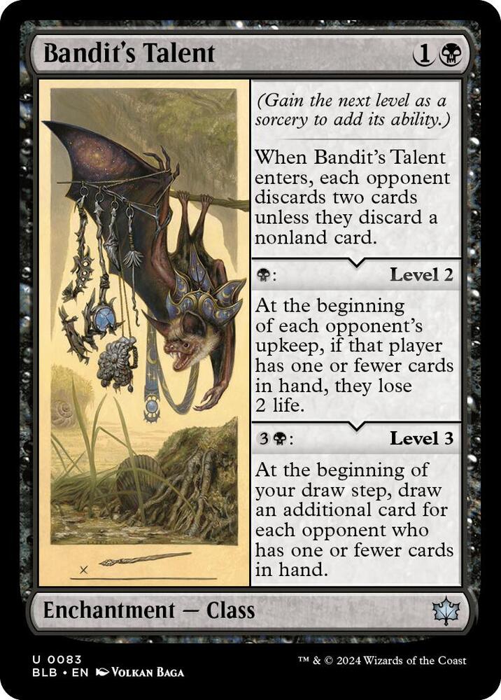 Bandit's Talent (83) [Bloomburrow]