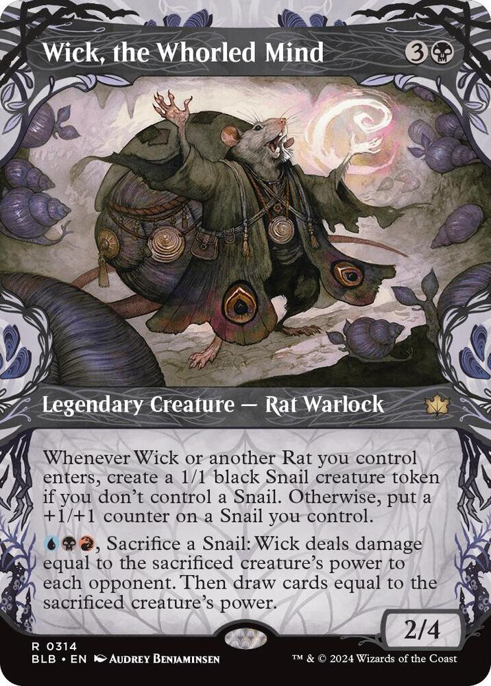 Wick, the Whorled Mind (Showcase) (314) [Bloomburrow]
