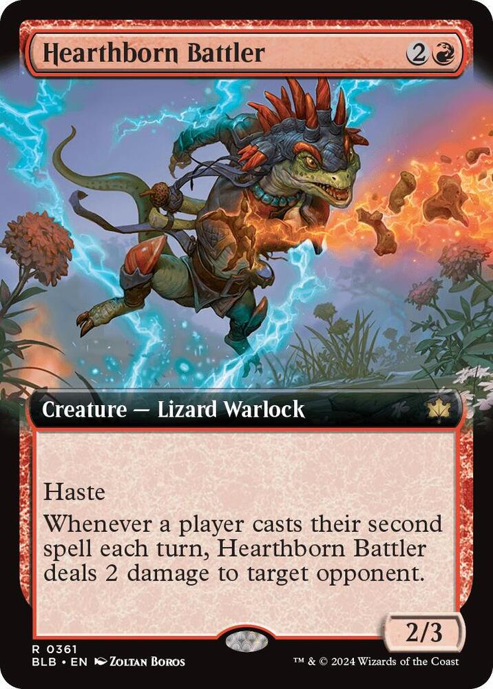 Hearthborn Battler (Extended Art) (361) [Bloomburrow]