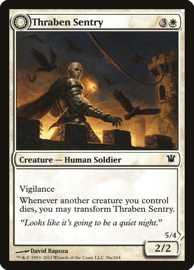 Thraben Sentry (38) [Innistrad]