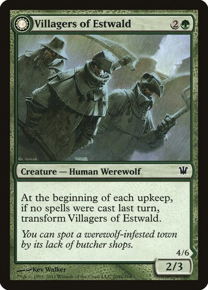 Villagers of Estwald (209) [Innistrad]