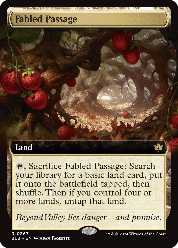 Fabled Passage (Extended Art) (367) [Bloomburrow]