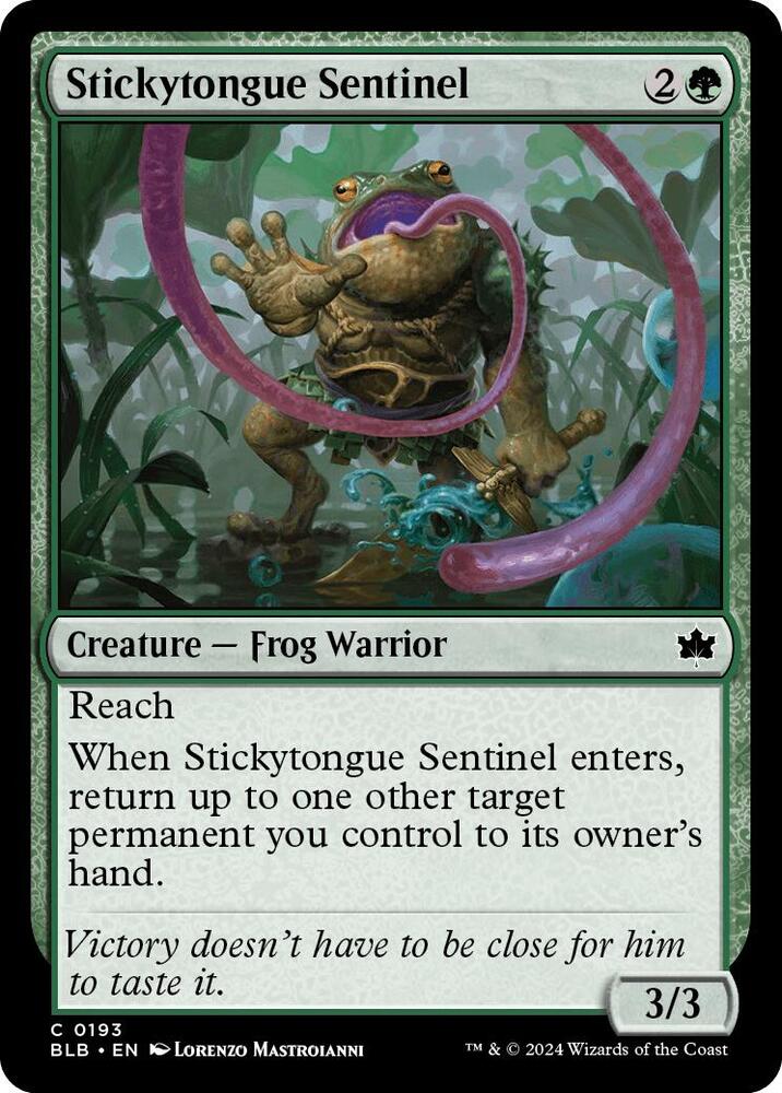 Stickytongue Sentinel (193) [Bloomburrow]