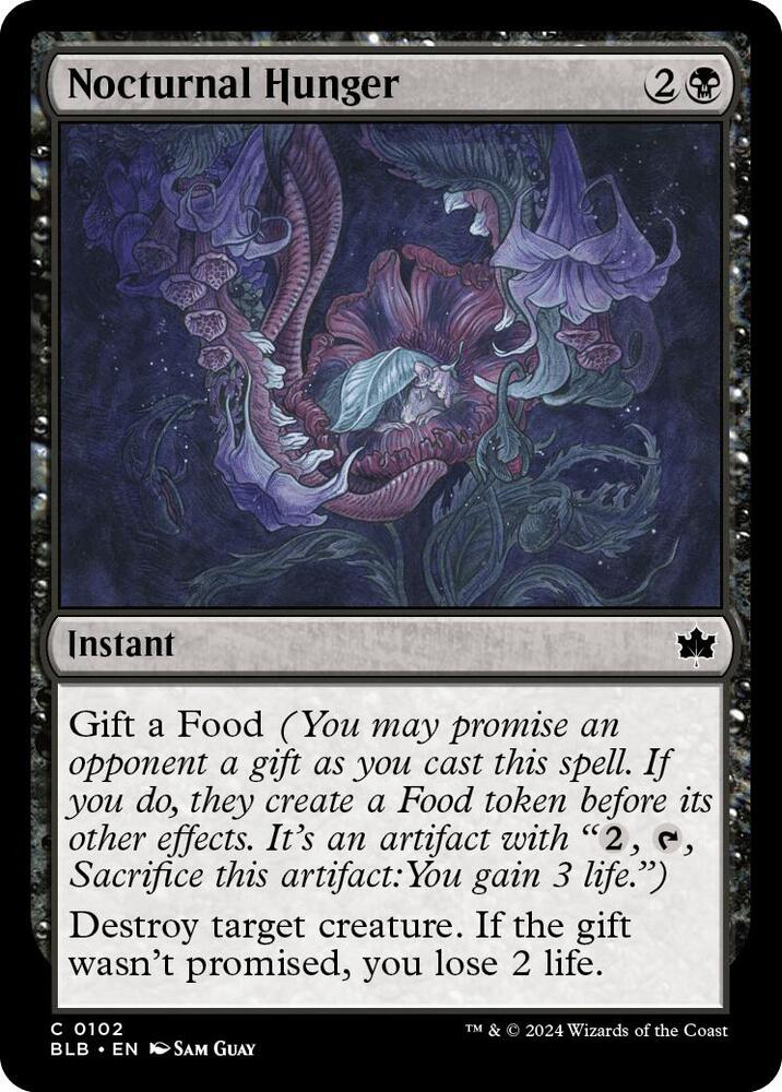 Nocturnal Hunger (102) [Bloomburrow]
