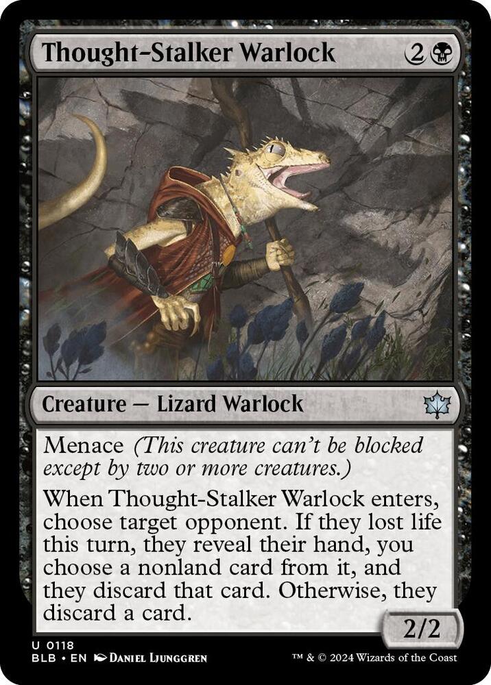 Thought-Stalker Warlock (118) [Bloomburrow]