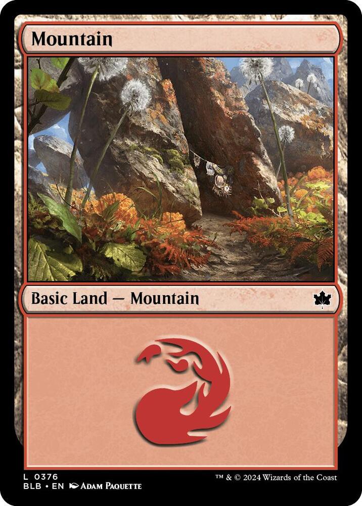 Mountain (0376) [Bloomburrow]