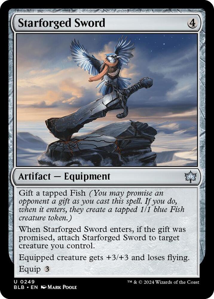 Starforged Sword (249) [Bloomburrow]