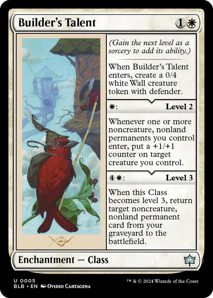 Builder's Talent (5) [Bloomburrow]