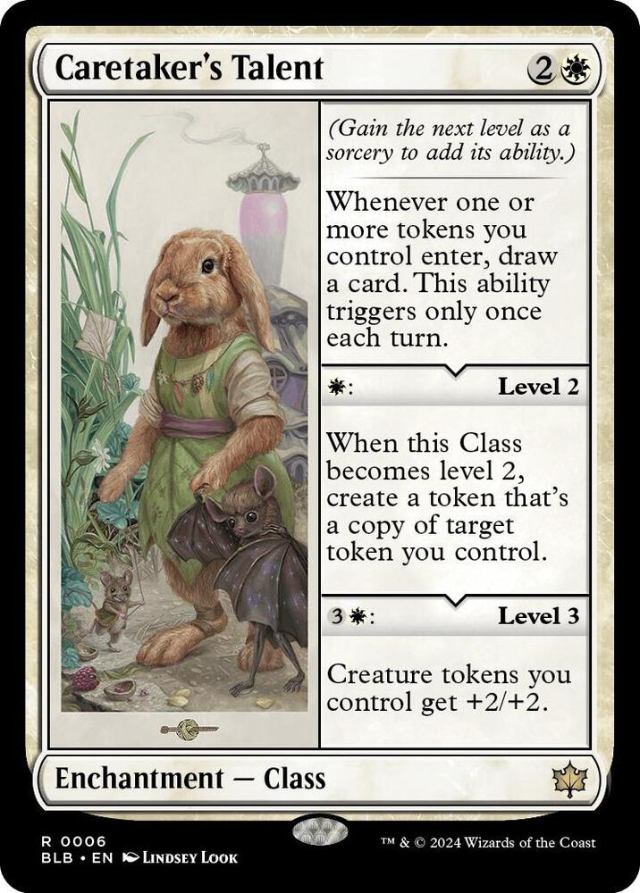 Caretaker's Talent (6) [Bloomburrow]