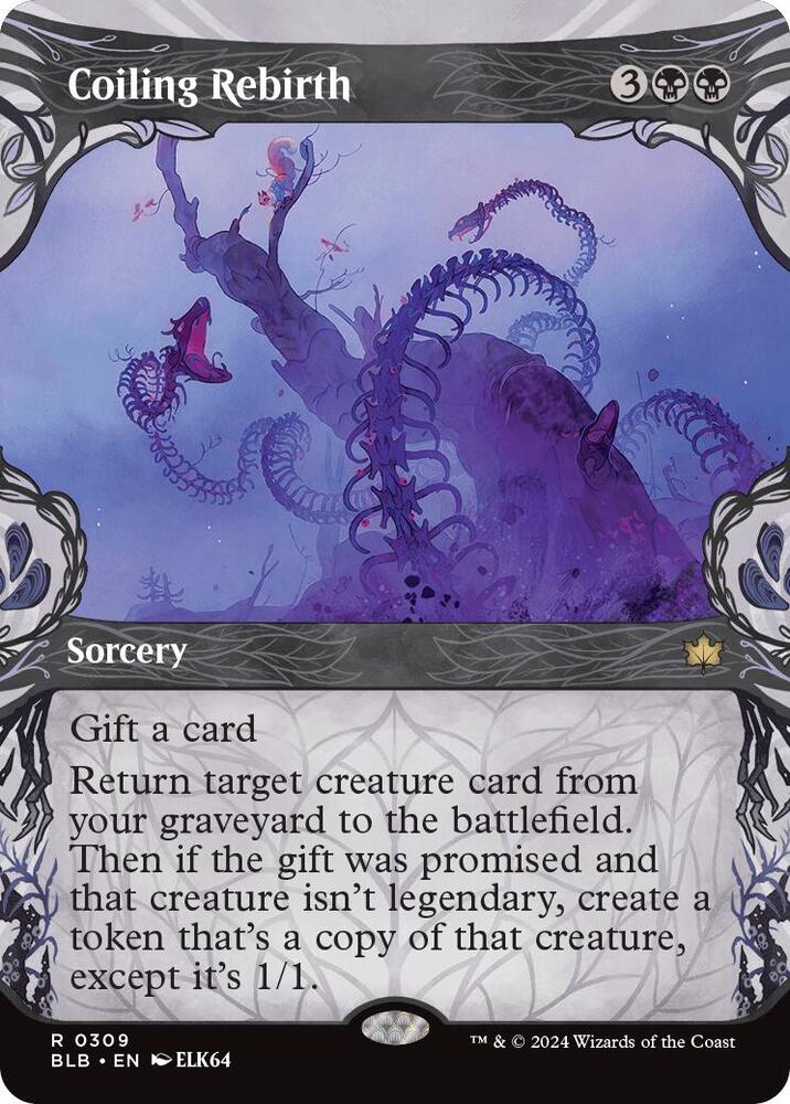 Coiling Rebirth (Showcase) (309) [Bloomburrow]