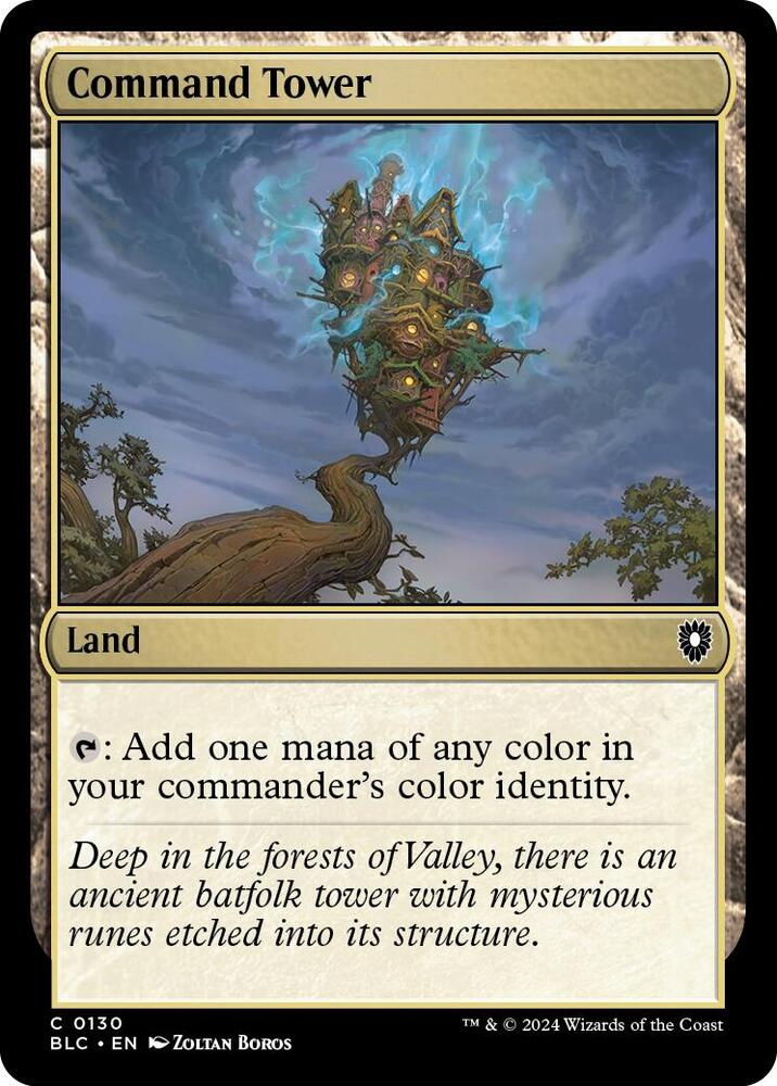 Command Tower (130) [Bloomburrow Commander]