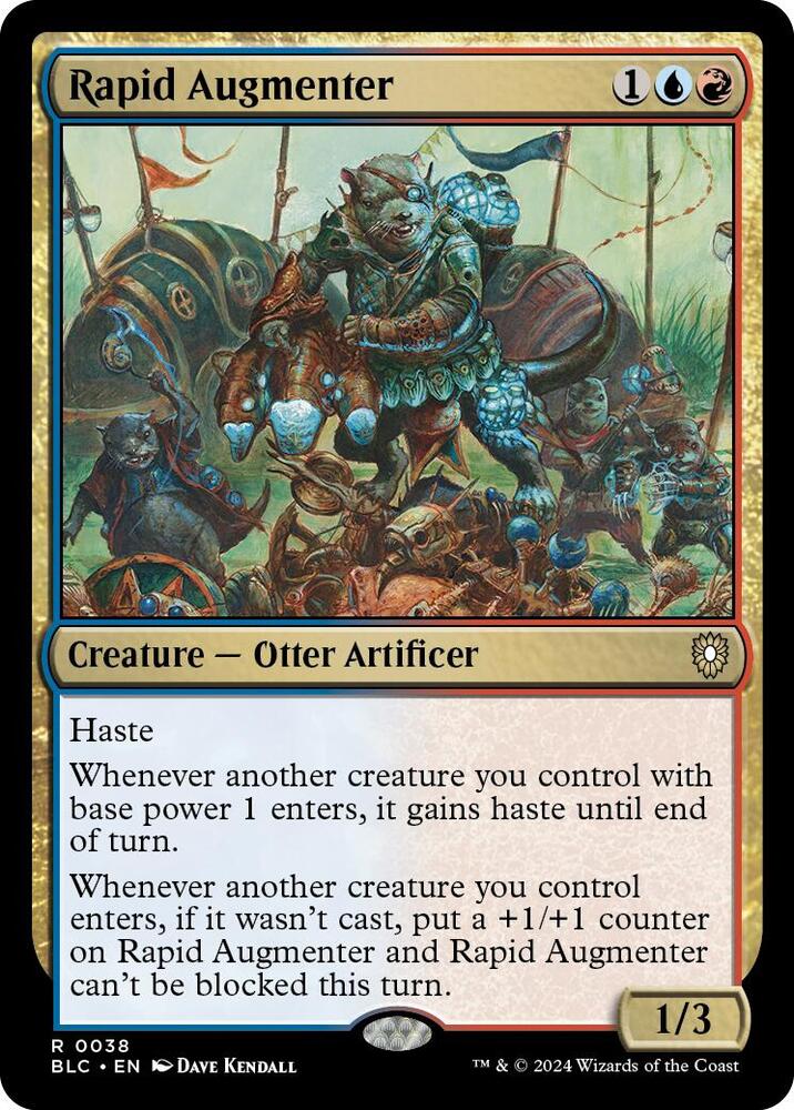 Rapid Augmenter (38) [Bloomburrow Commander]