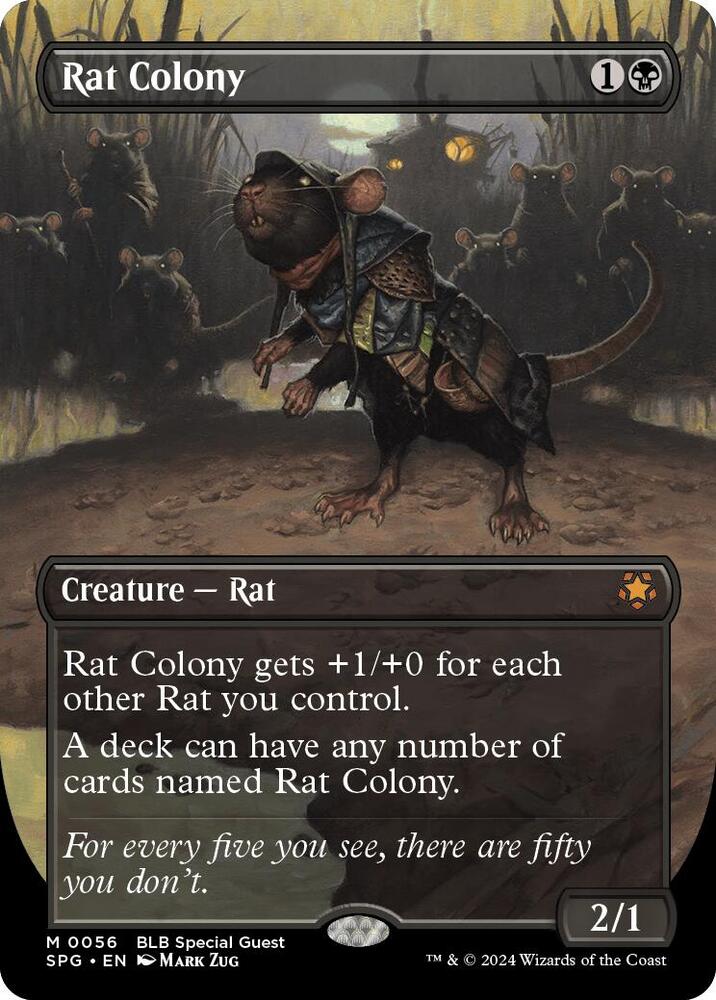 Rat Colony (Borderless) (56) [Special Guests]