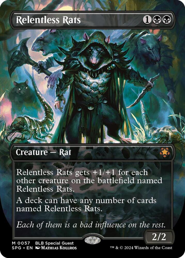 Relentless Rats (Borderless) (57) [Special Guests]