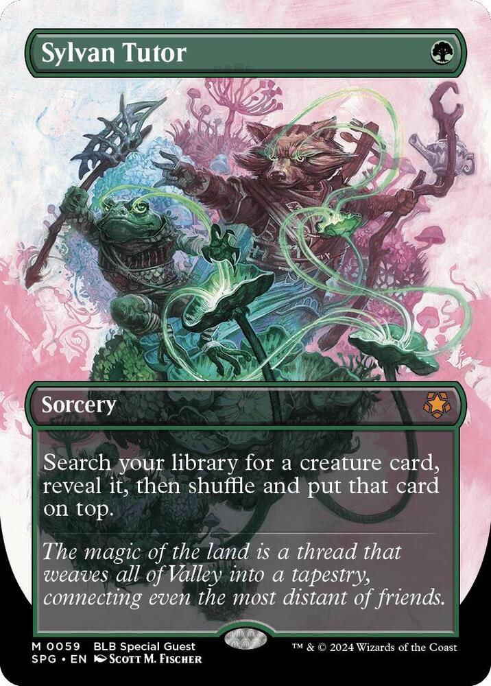 Sylvan Tutor (Borderless) (59) [Special Guests]