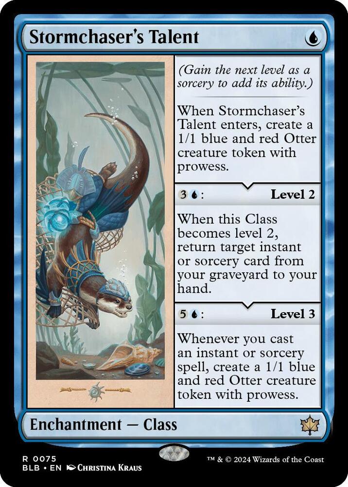 Stormchaser's Talent (75) [Bloomburrow]