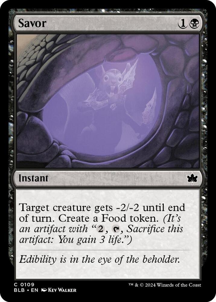 Savor (109) [Bloomburrow]