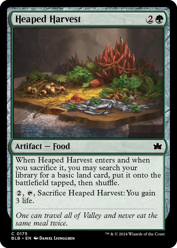 Heaped Harvest (175) [Bloomburrow]