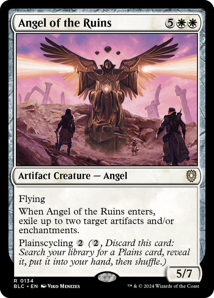 Angel of the Ruins (134) [Bloomburrow Commander]