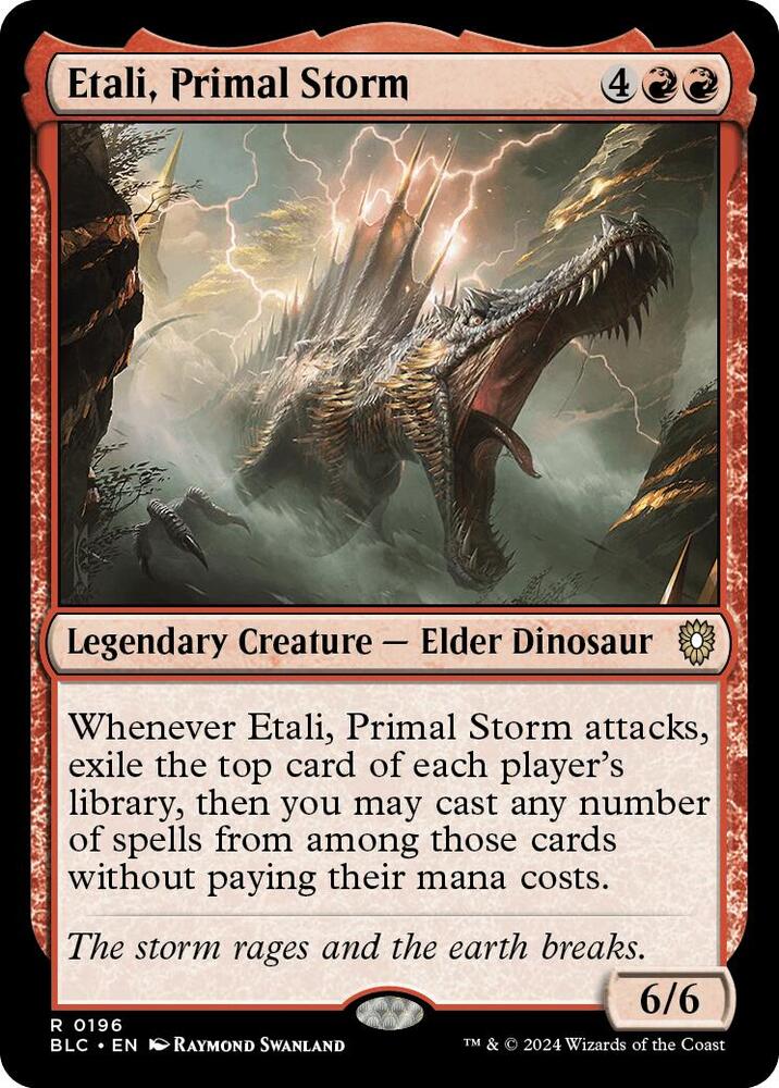 Etali, Primal Storm (196) [Bloomburrow Commander]