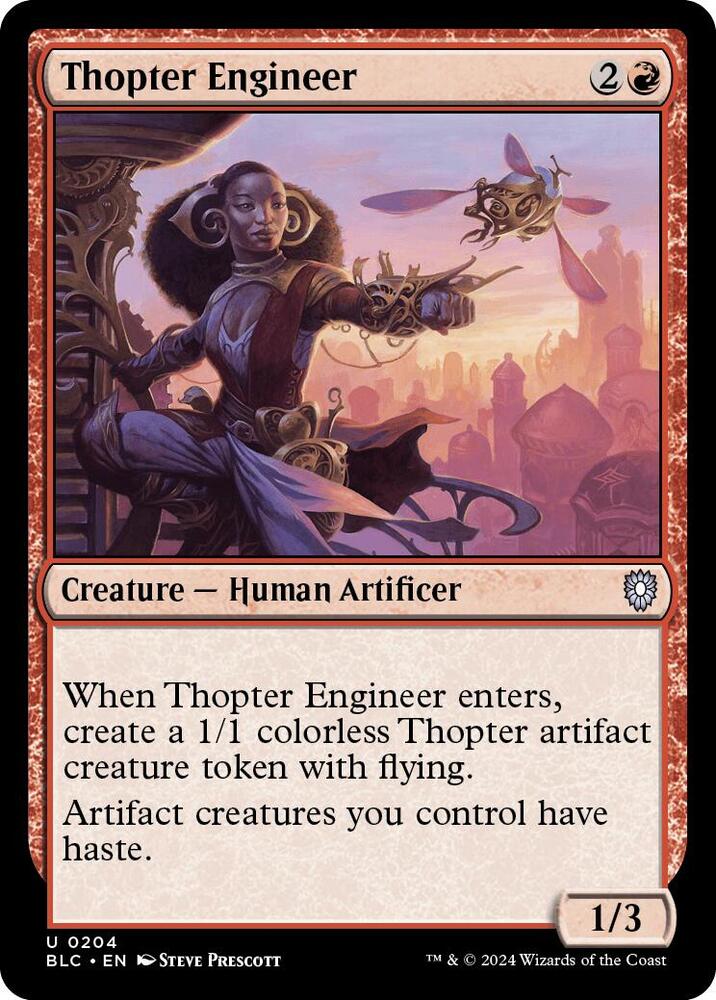 Thopter Engineer (204) [Bloomburrow Commander]