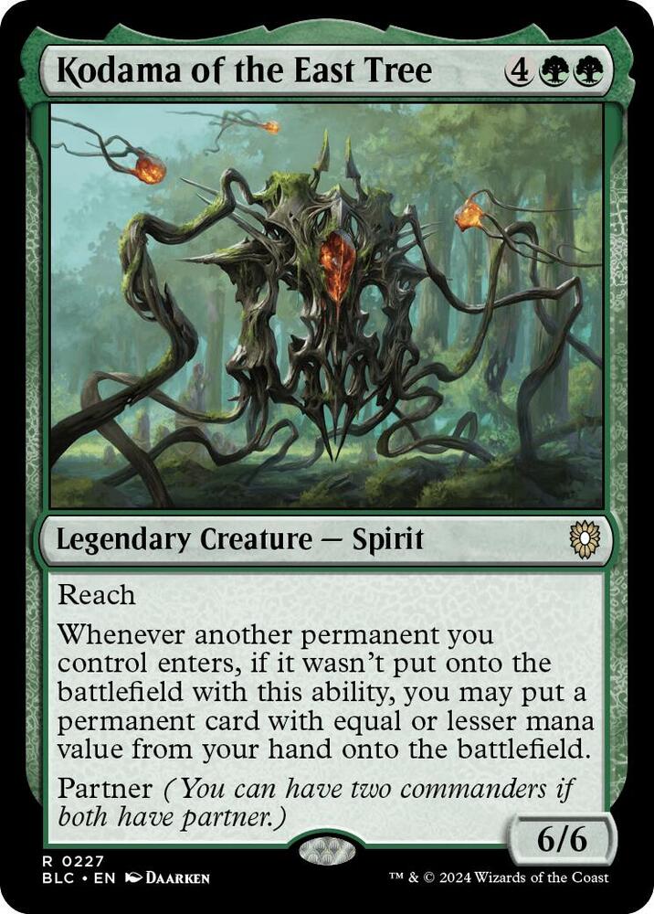 Kodama of the East Tree (227) [Bloomburrow Commander]