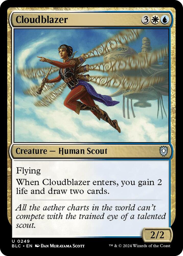 Cloudblazer (249) [Bloomburrow Commander]