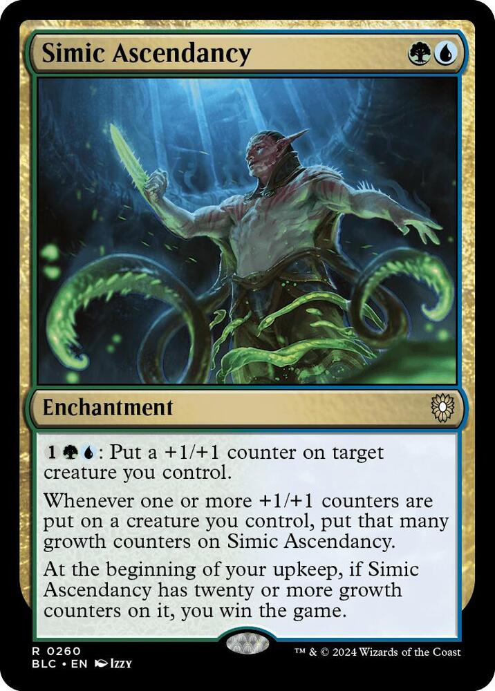 Simic Ascendancy (260) [Bloomburrow Commander]