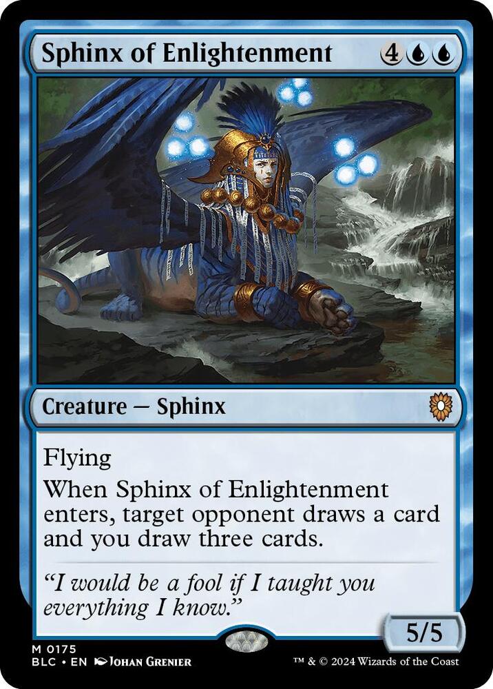 Sphinx of Enlightenment (175) [Bloomburrow Commander]