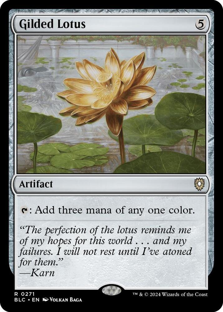 Gilded Lotus (271) [Bloomburrow Commander]