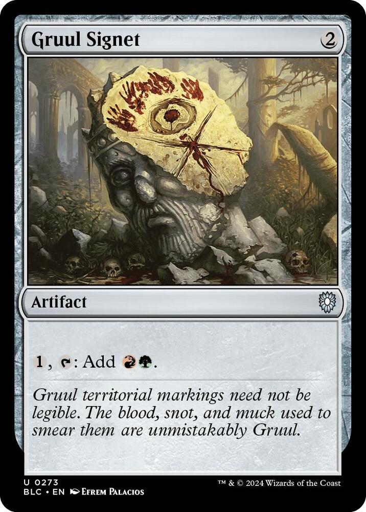 Gruul Signet (273) [Bloomburrow Commander]