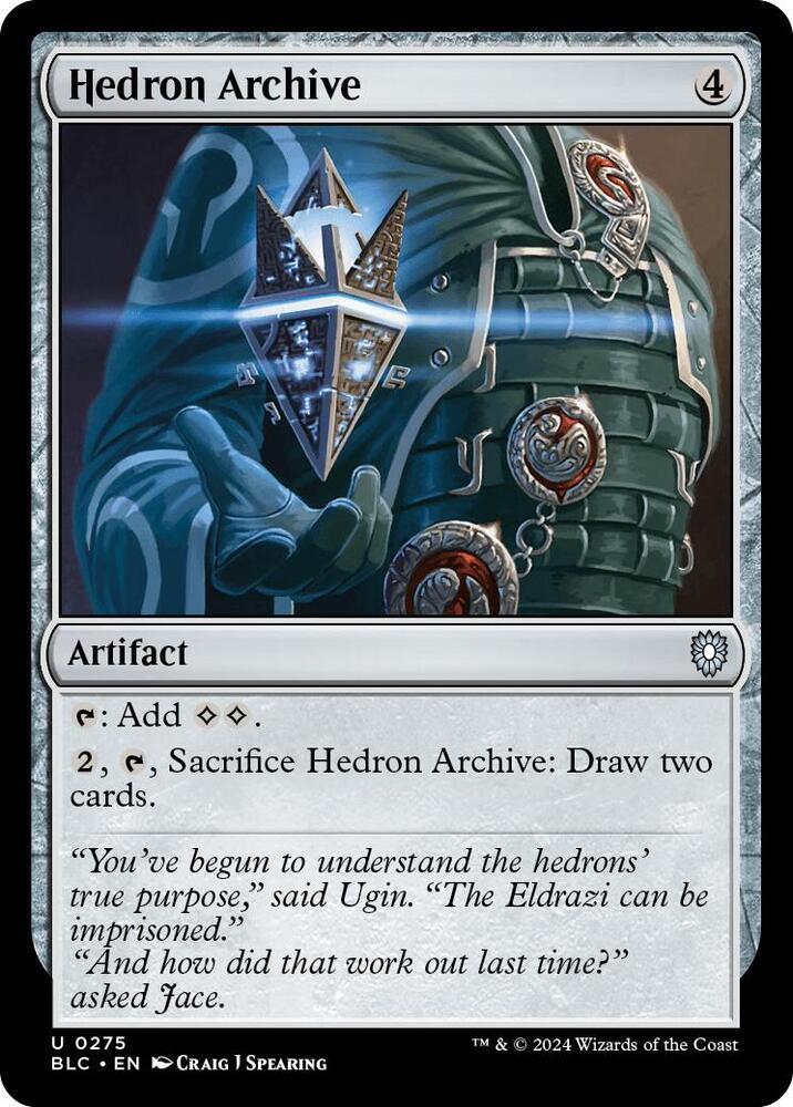 Hedron Archive (275) [Bloomburrow Commander]